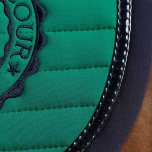 Tapis de selle + bonnet Karembar Emerald Green CSO - Harcour - Image 4