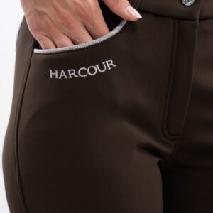 Pantalon Jaipur polaire Cacao - Harcour - Image 3