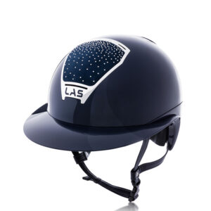 Casque Cascata LV bleu-chrome-crystal - LAS